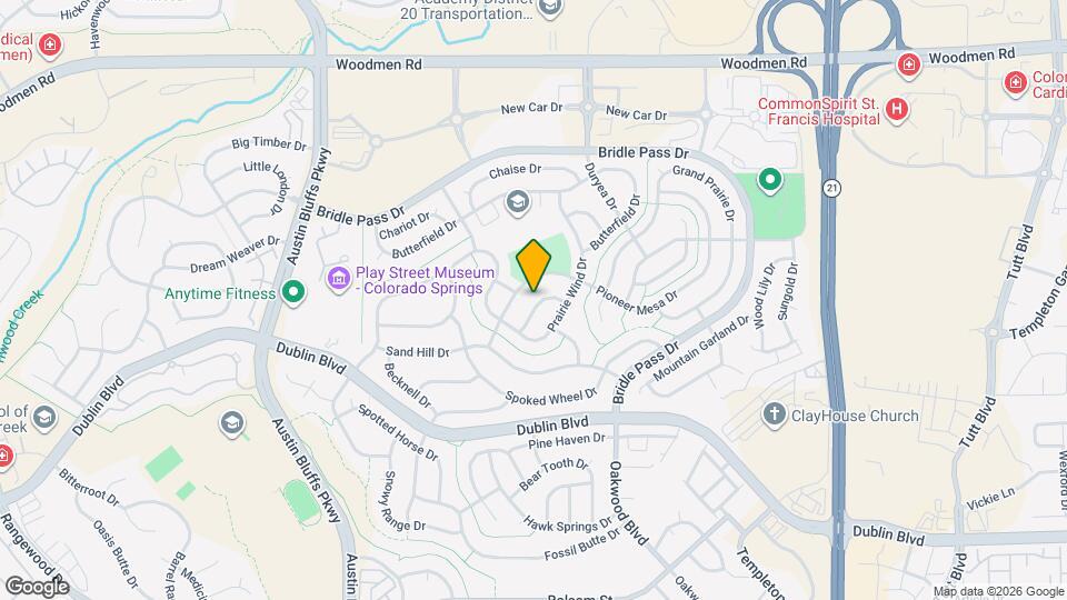 7064 Alcove Springs Dr Mapa y Detalles de la Ubicación