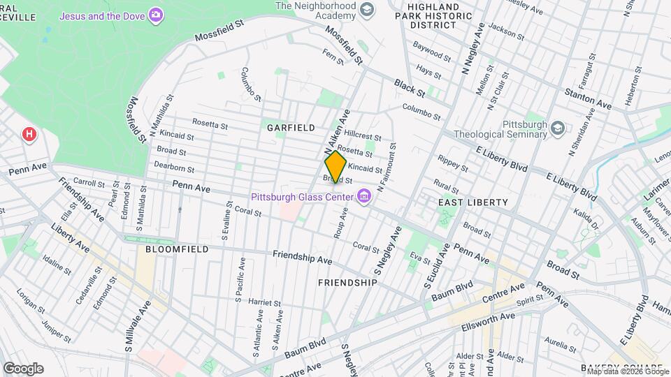 5437 Penn Ave, Unit 3 Mapa y Detalles de la Ubicación