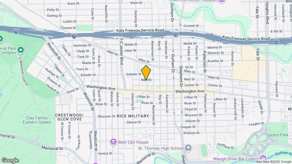1121 Moy St Map and Location Details
