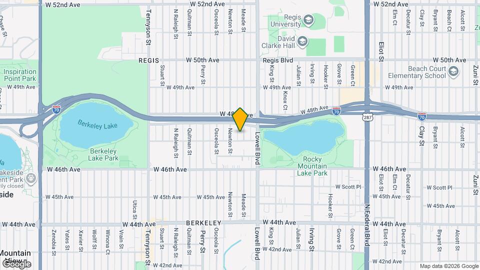 4717 Meade St Map and Location Details