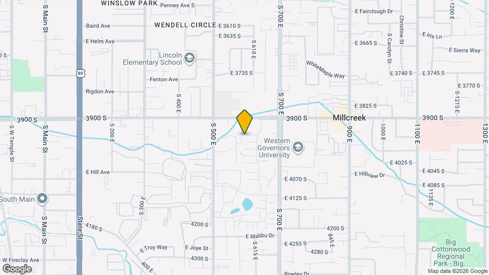 3953 S Mill Farm Ln Map and Location Details