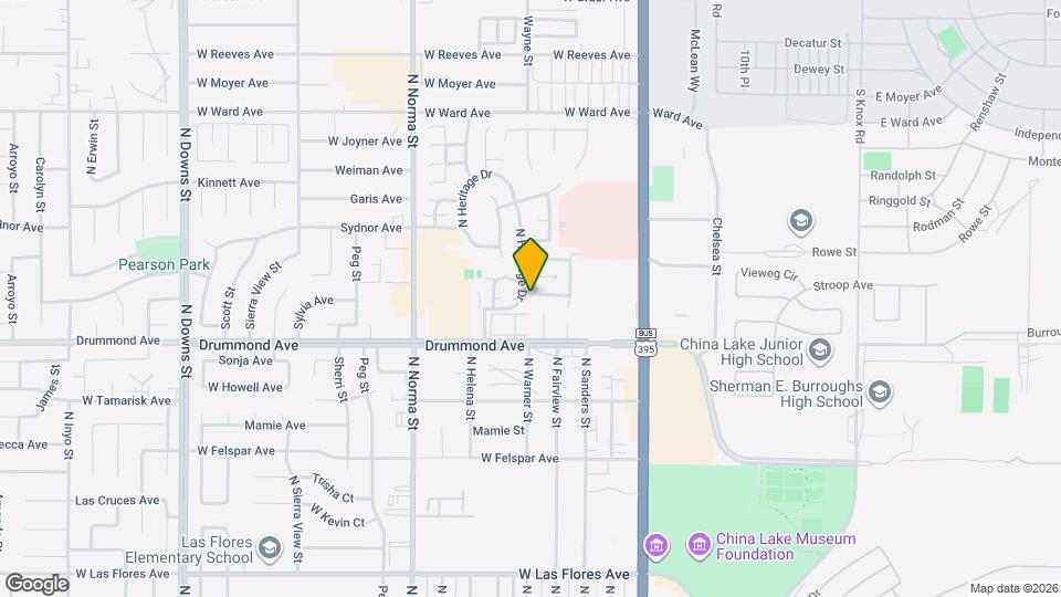 243 President Way Map and Location Details