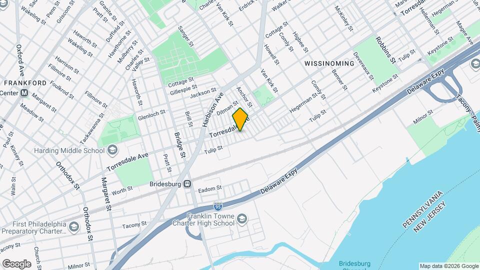 2124 Shallcross St Map and Location Details