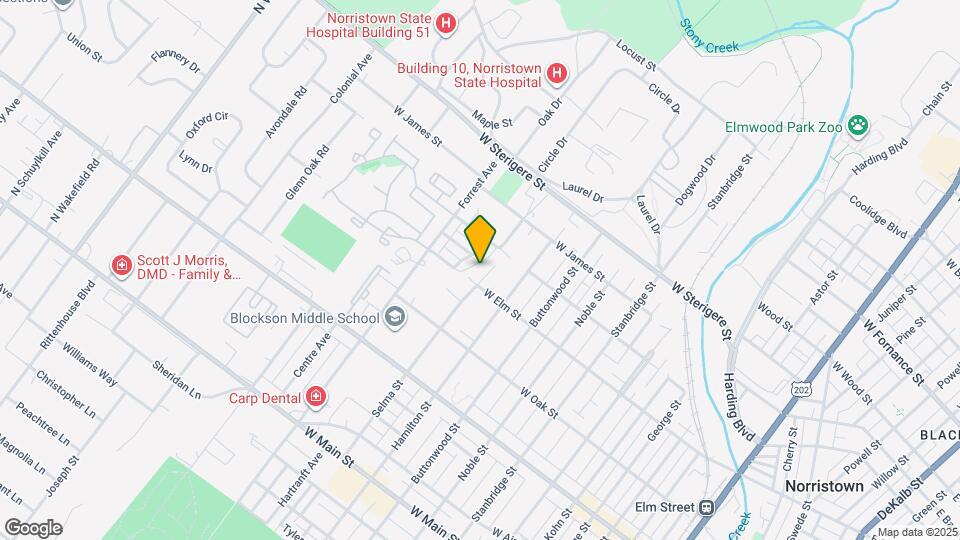 807 Selma St Map and Location Details