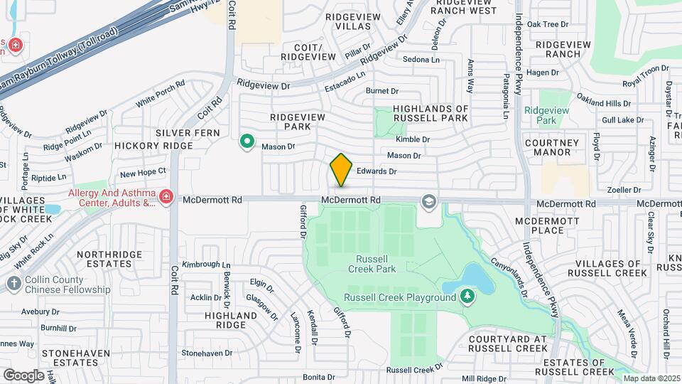 3532 San Patricio Dr Map and Location Details