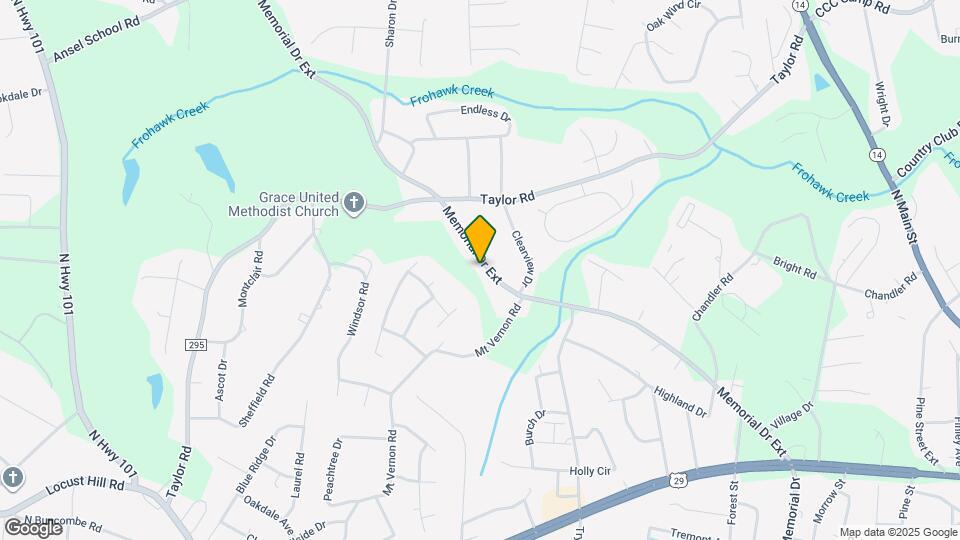 609 Memorial Dr Ext Map and Location Details