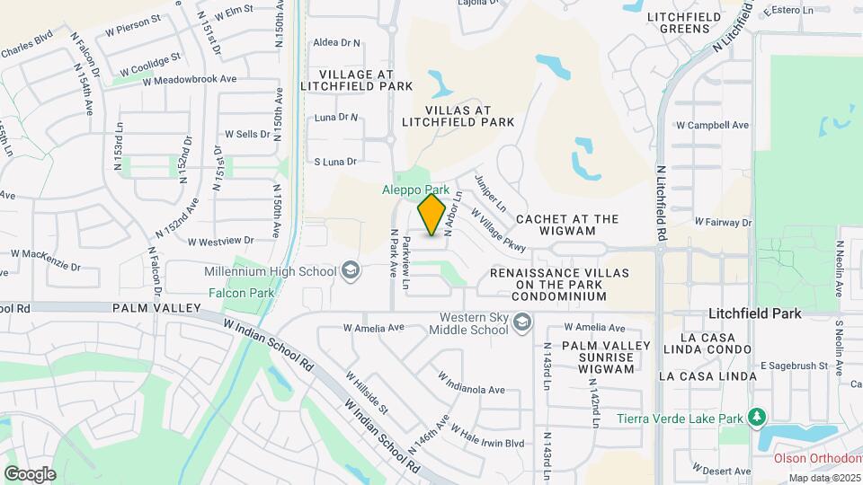 908 Elm St Map and Location Details