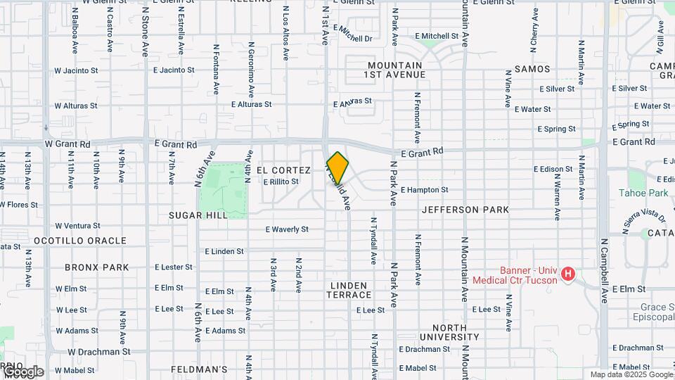 2174 N 1st Ave Map and Location Details