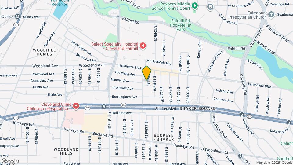 2646 E 122nd St Map and Location Details