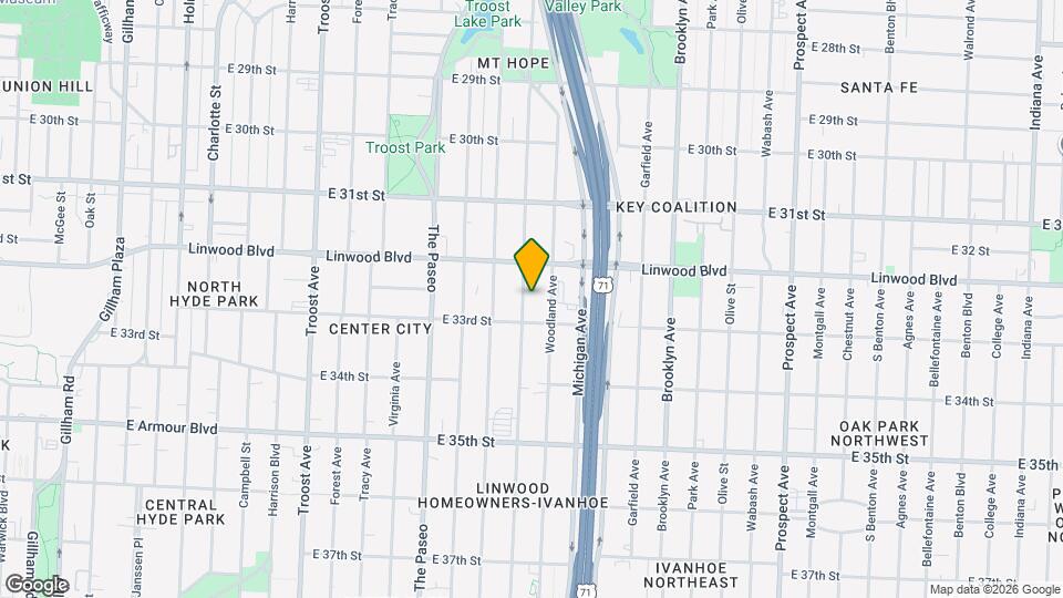 3211 Highland Ave Mapa y Detalles de la Ubicación
