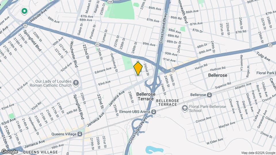 93-15 240th St Map and Location Details