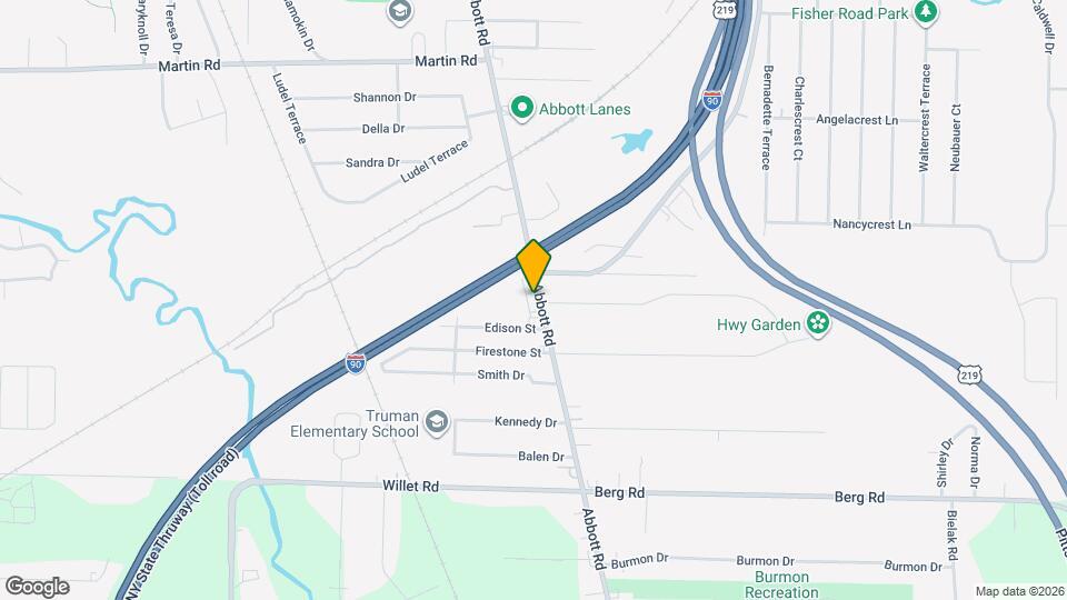 2025 Abbott Rd, Unit #2 Map and Location Details