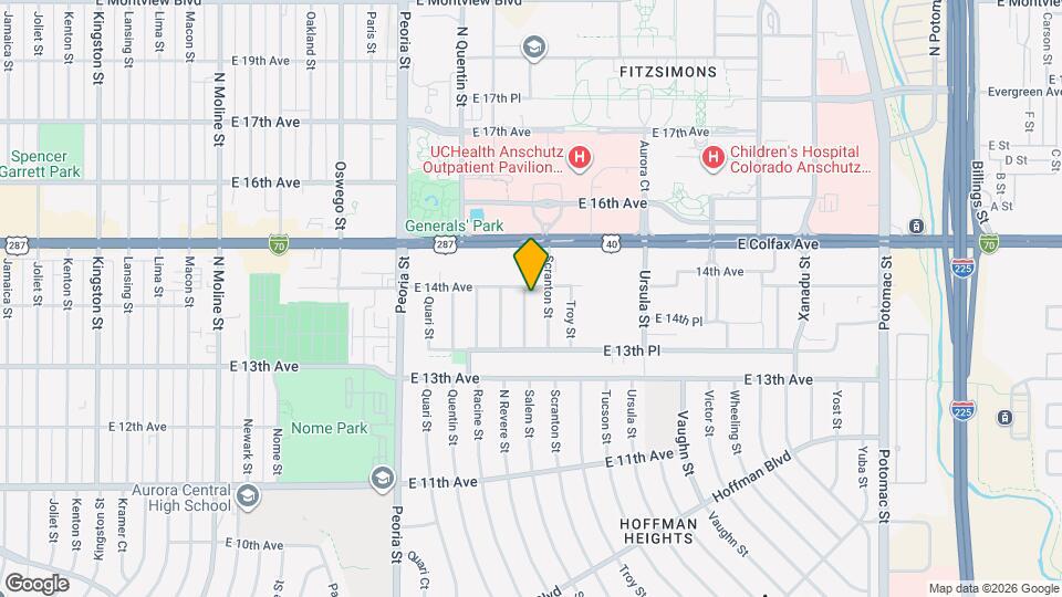 1390 Salem St Map and Location Details