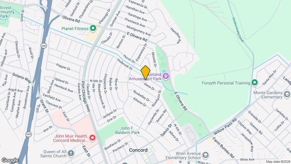 2136 Dena Dr Map and Location Details