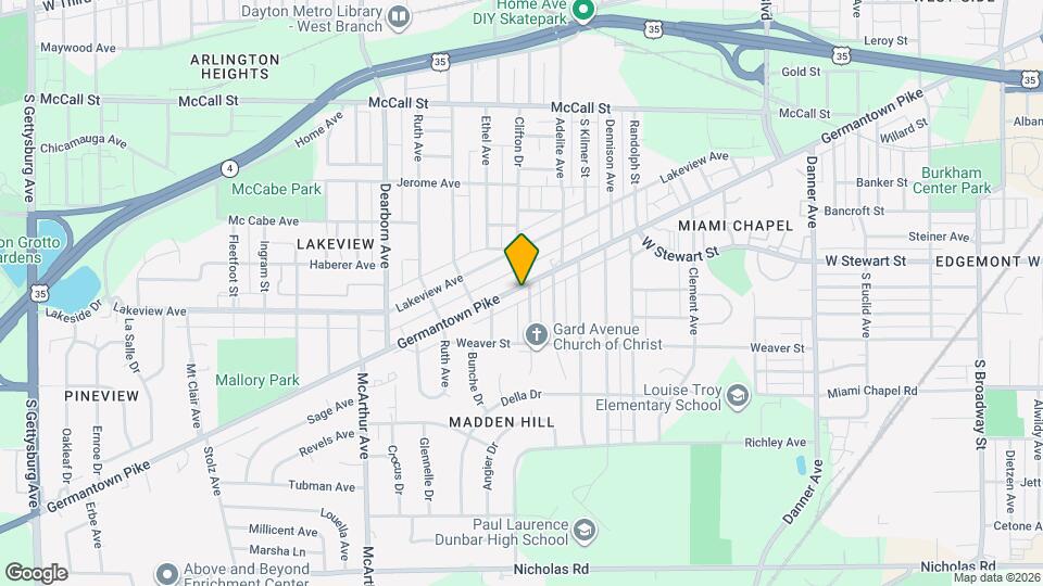 2350 Germantown St Map and Location Details