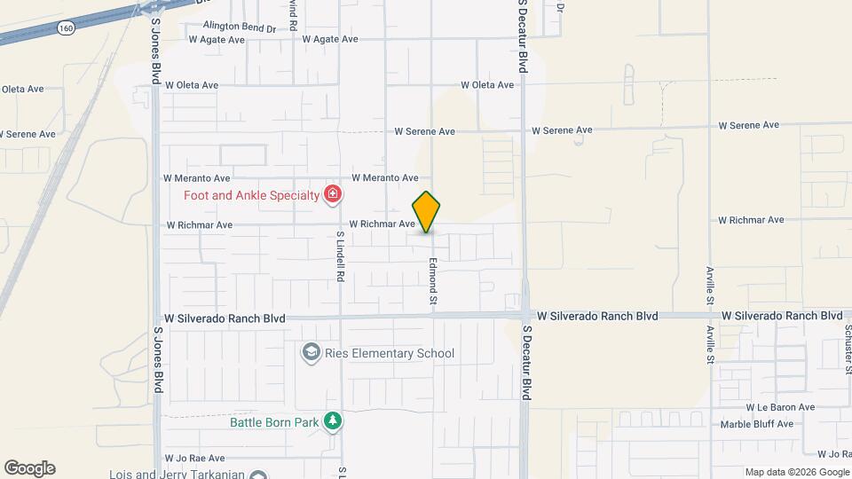 5215 Lissome Lily Ct Map and Location Details