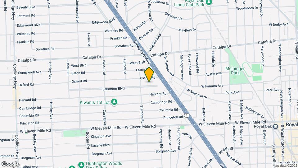 1010 Larkmoor Blvd Map and Location Details
