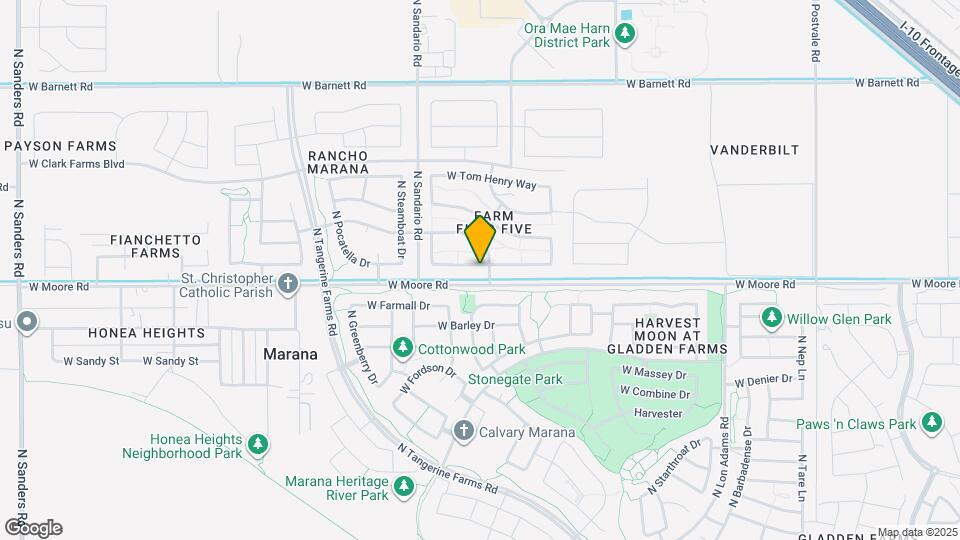 11675 W Vanderbilt Farms Way Map and Location Details