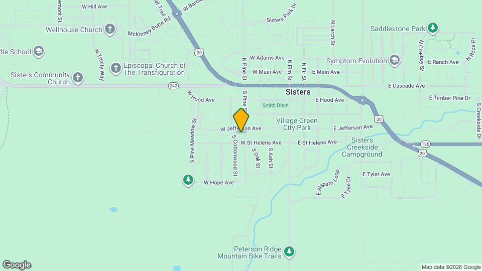 453 S Pine St Map and Location Details