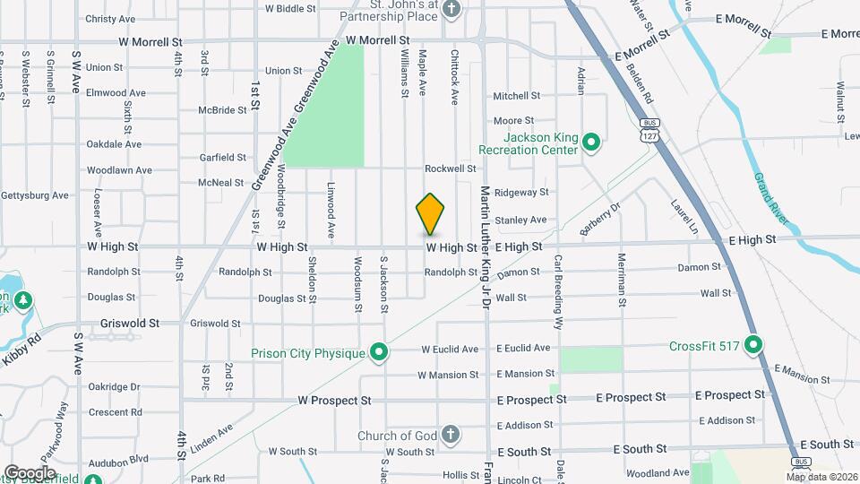 1237 Maple Ave, Unit 1 Map and Location Details