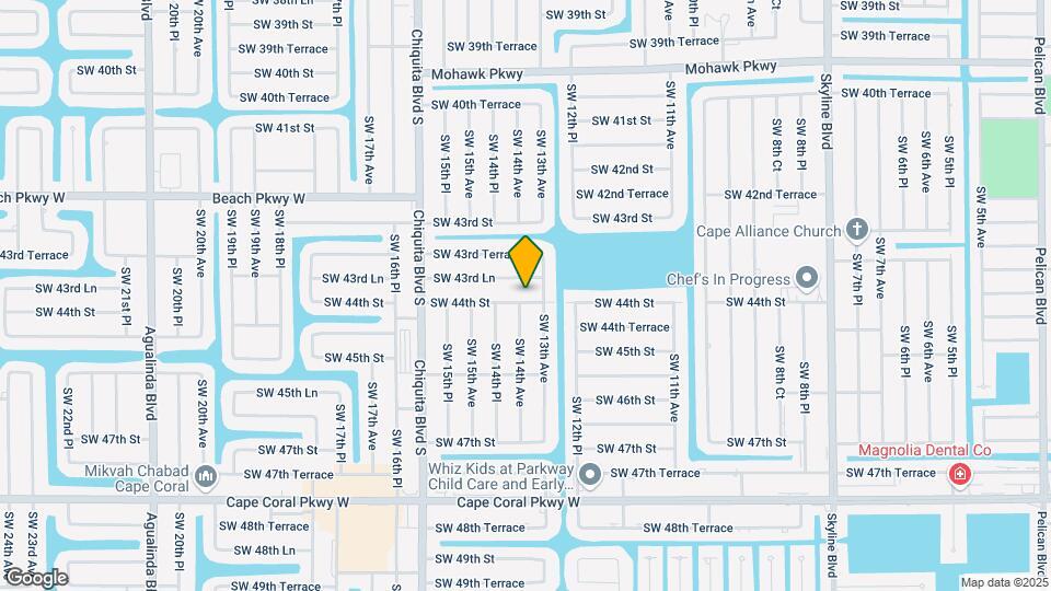 1311 SW 44th St Map and Location Details