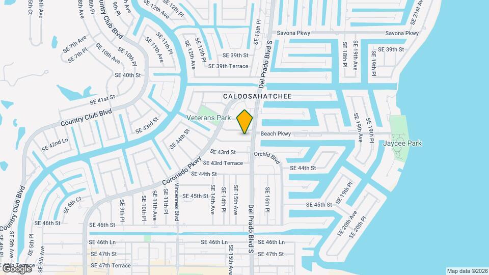1541 SE 42nd Terrace Map and Location Details