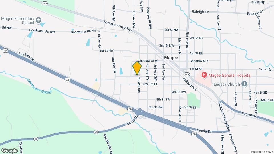 614 2nd St SW Map and Location Details