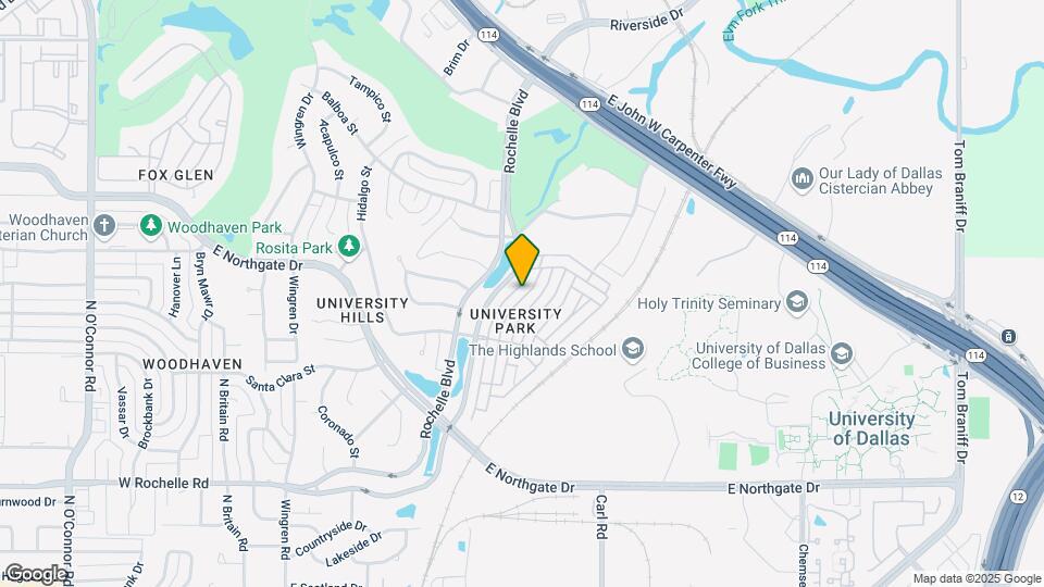 3334 University Park Ln Map and Location Details