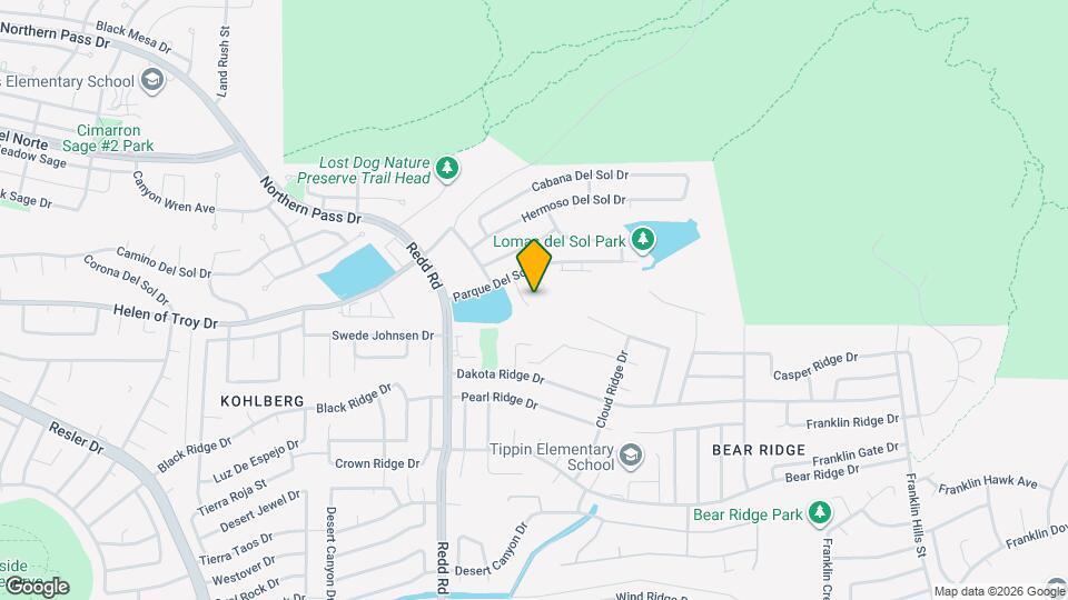 1458 Senda Del Sol Ln Map and Location Details