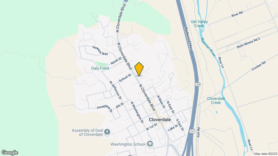 450 Cloverdale Blvd Map and Location Details
