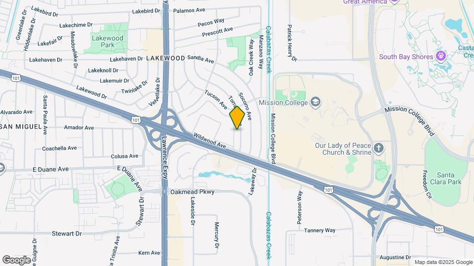 1356 Torrance Ave Map and Location Details