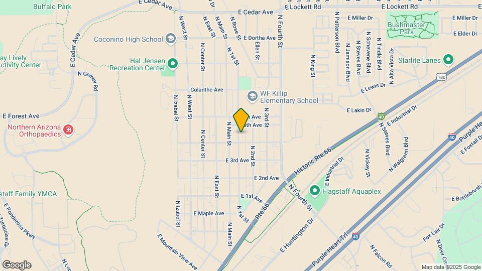 2108 N 1st St Map and Location Details