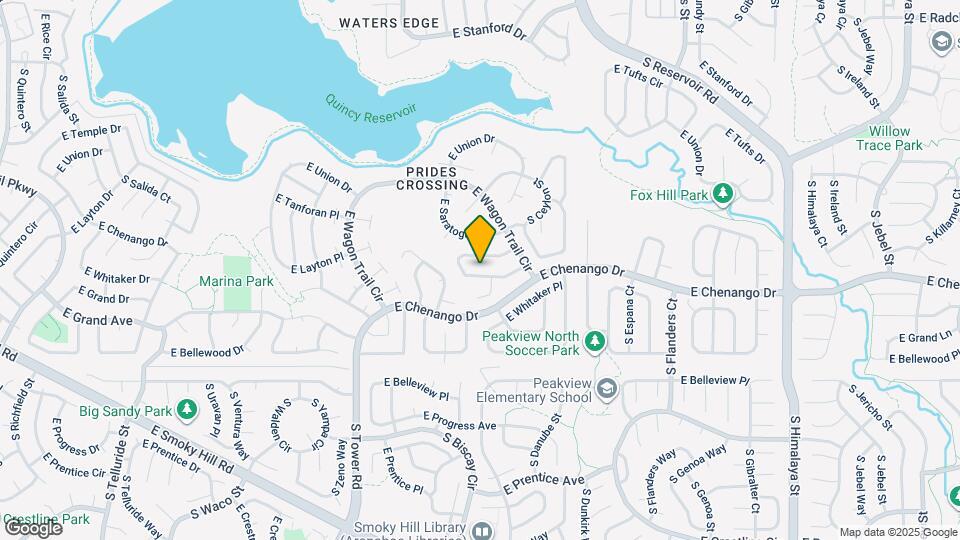 19065 E Chenango Cir Map and Location Details
