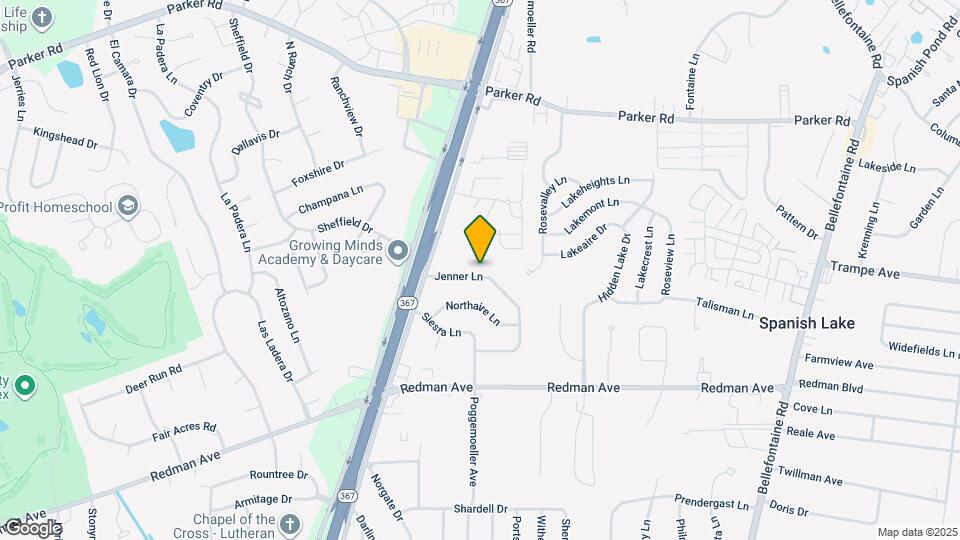 2031 Jenner Ln Map and Location Details