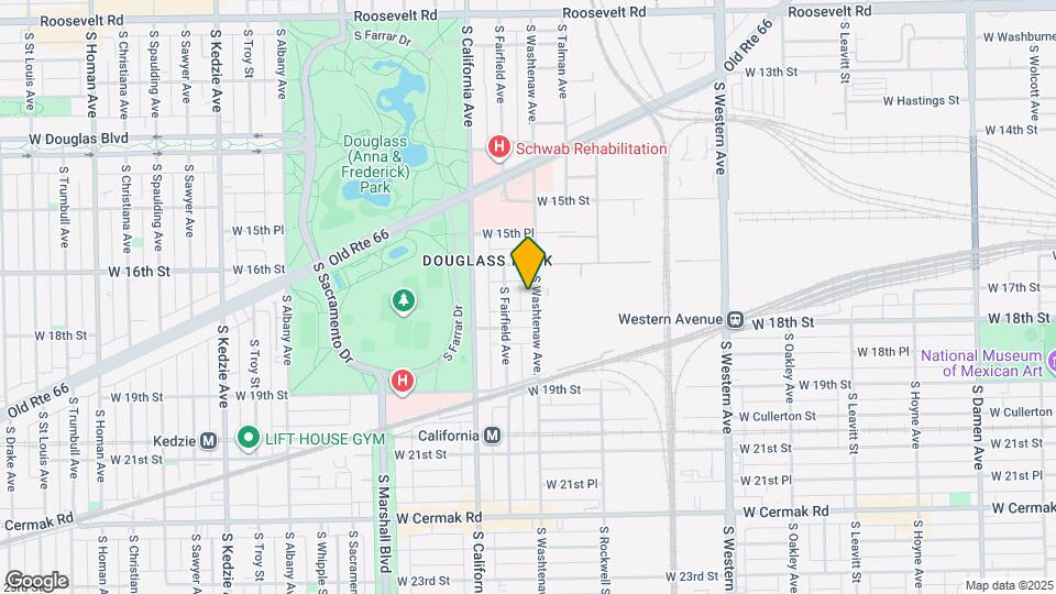 1630 S Washtenaw Ave. Map and Location Details