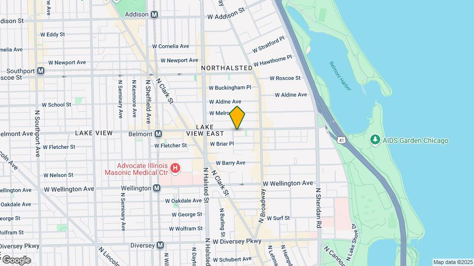 653 W Belmont Ave, Unit 416 Map and Location Details