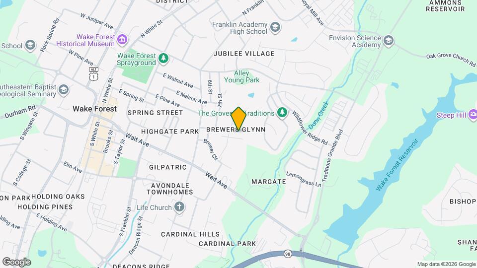 813 Brewers Glynn Ct Map and Location Details