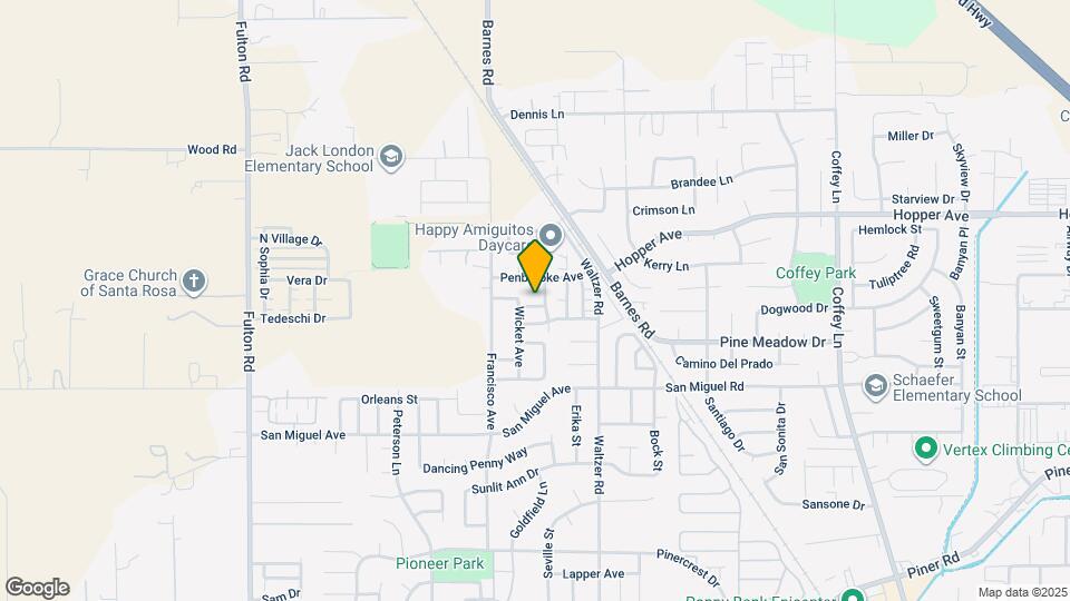 2325 Weatherby Ave Map and Location Details