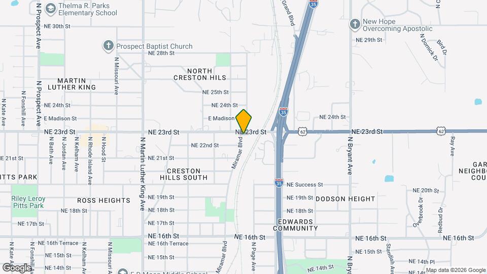 2316 Miramar Blvd Map and Location Details