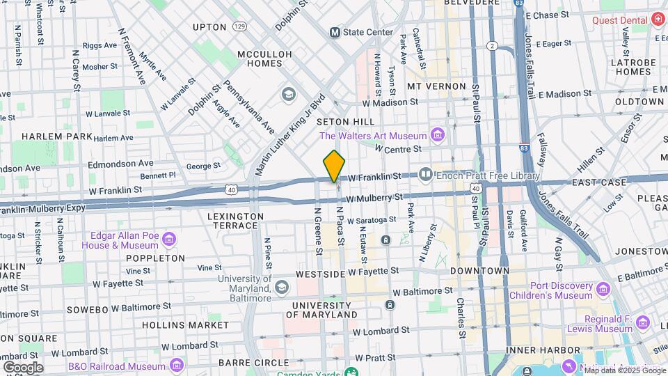 Live 501 Map and Location Details