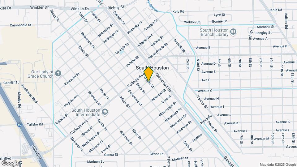 602 Illinois St Map and Location Details