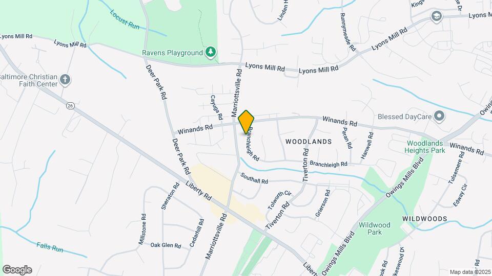 9851 Branchleigh Rd Map and Location Details