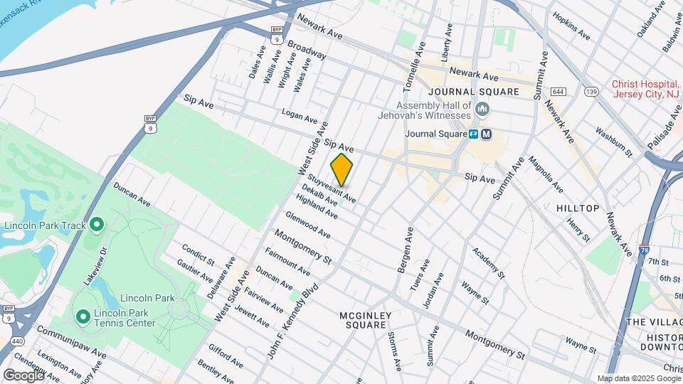 54 Stuyvesant Ave Map and Location Details