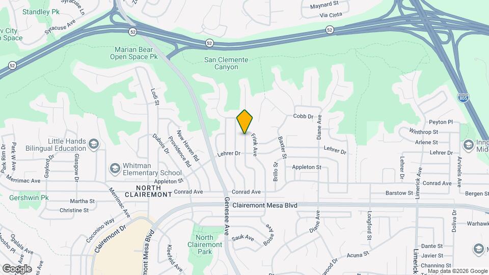 5122 Constitution Rd Map and Location Details
