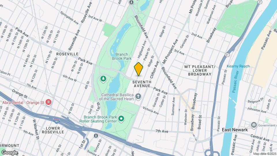 123 Parker St Map and Location Details