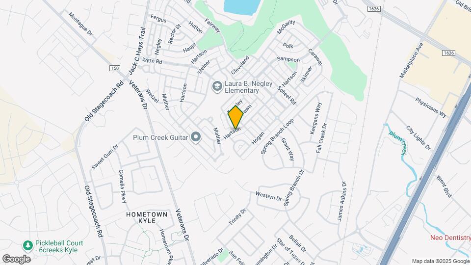 5383 Hartson Mapa y Detalles de la Ubicación