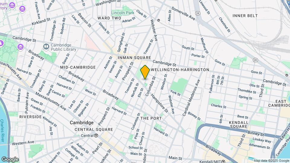 176 Elm St, Unit #2 Mapa y Detalles de la Ubicación