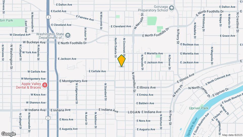 2405 Cincinnati St Map and Location Details