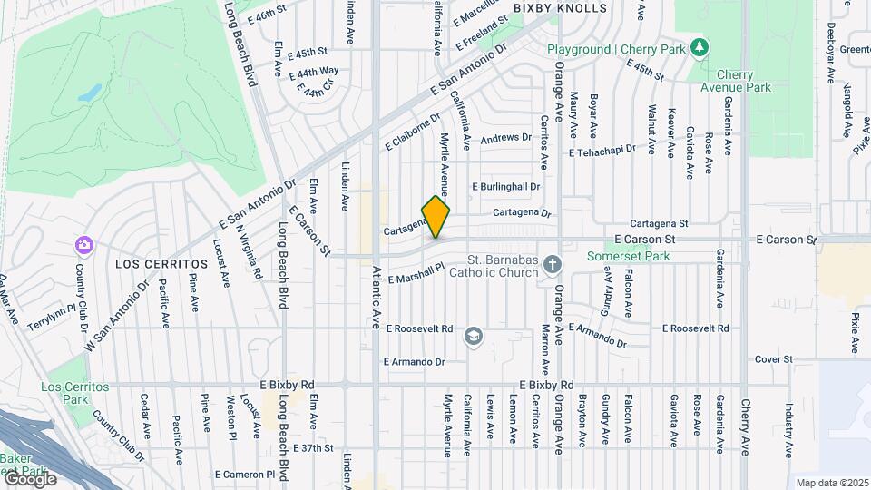 808 E Carson St Map and Location Details
