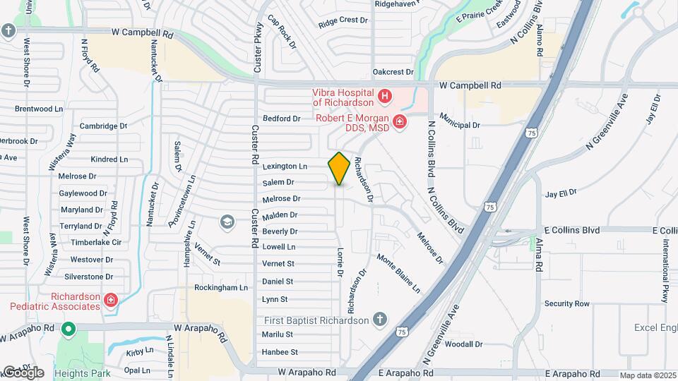 1508 Lorrie Dr Map and Location Details